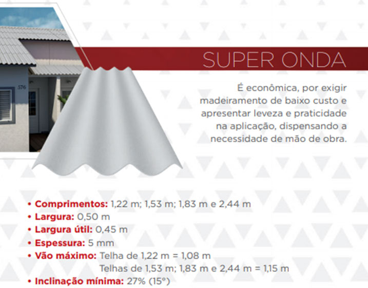 Telhas em Mairinque SP